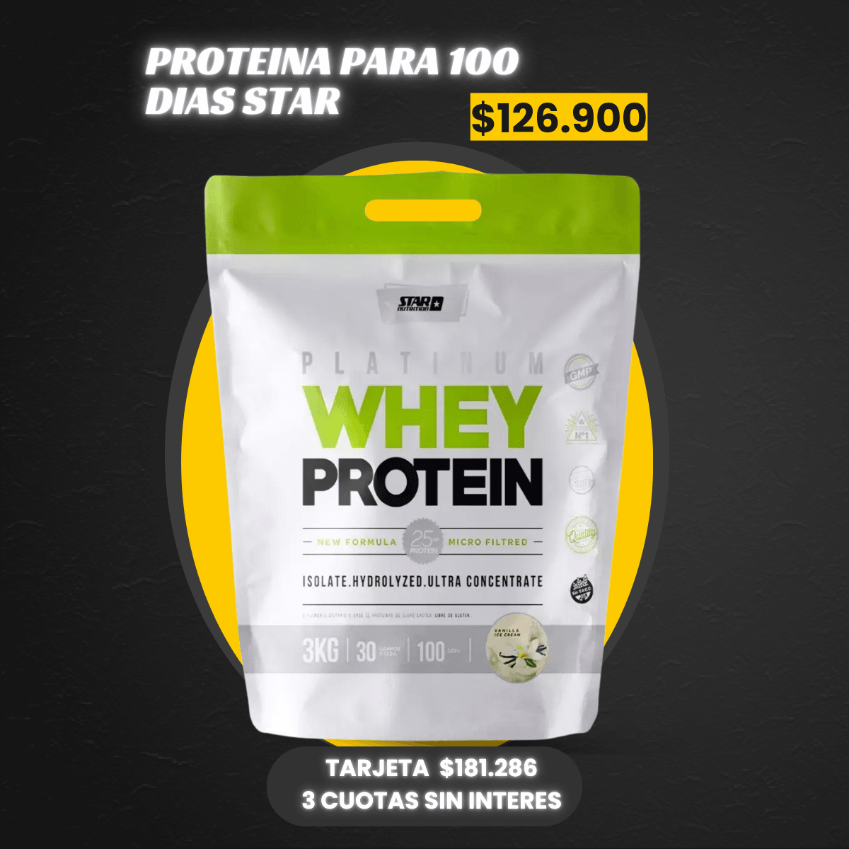 PROTEINA STAR 3KG