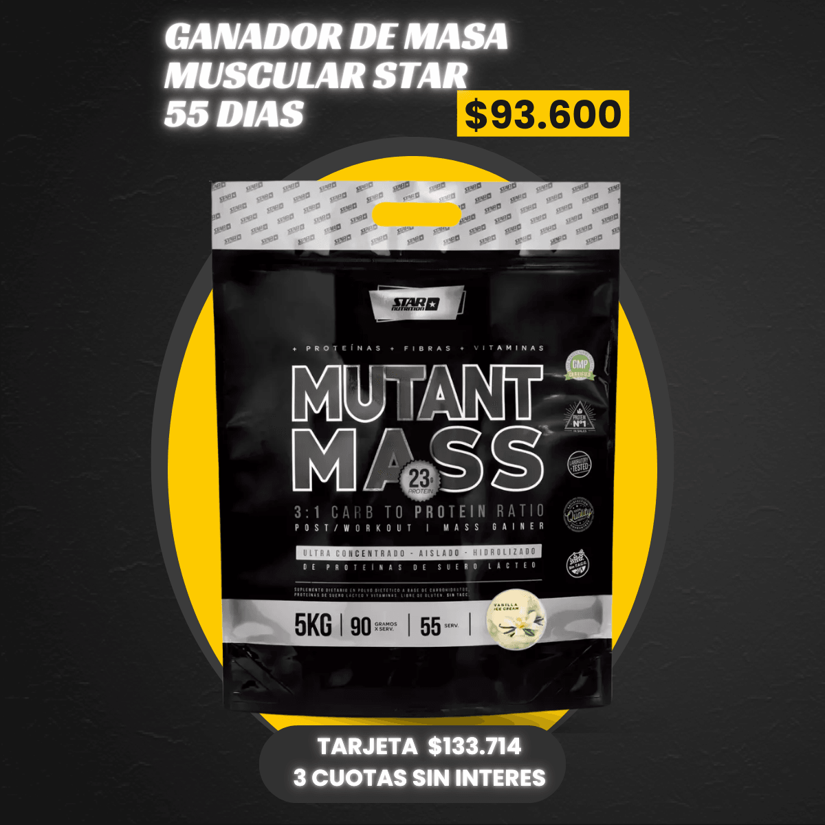 PROTEINA MUTANT MASS 5KG