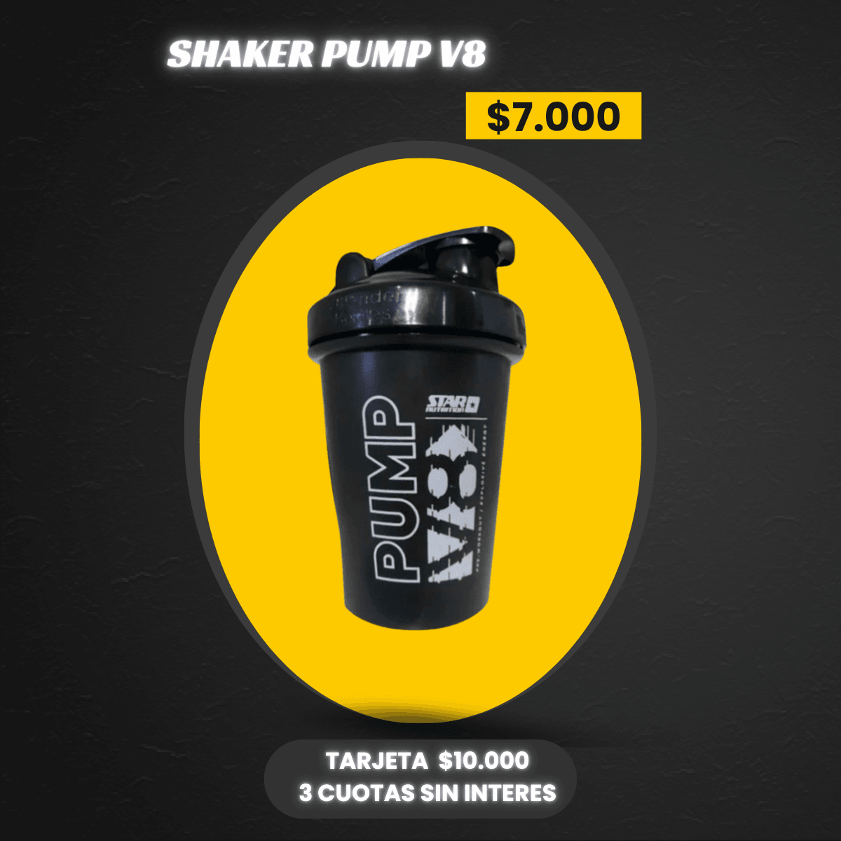 SHAKER PUMP V8 400ML