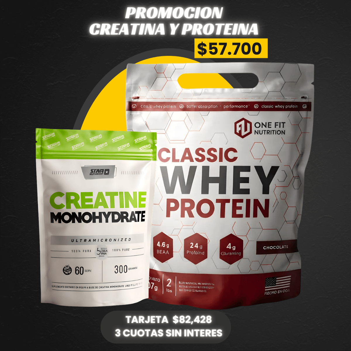 PROMOCION CREATINA Y PROTEINA