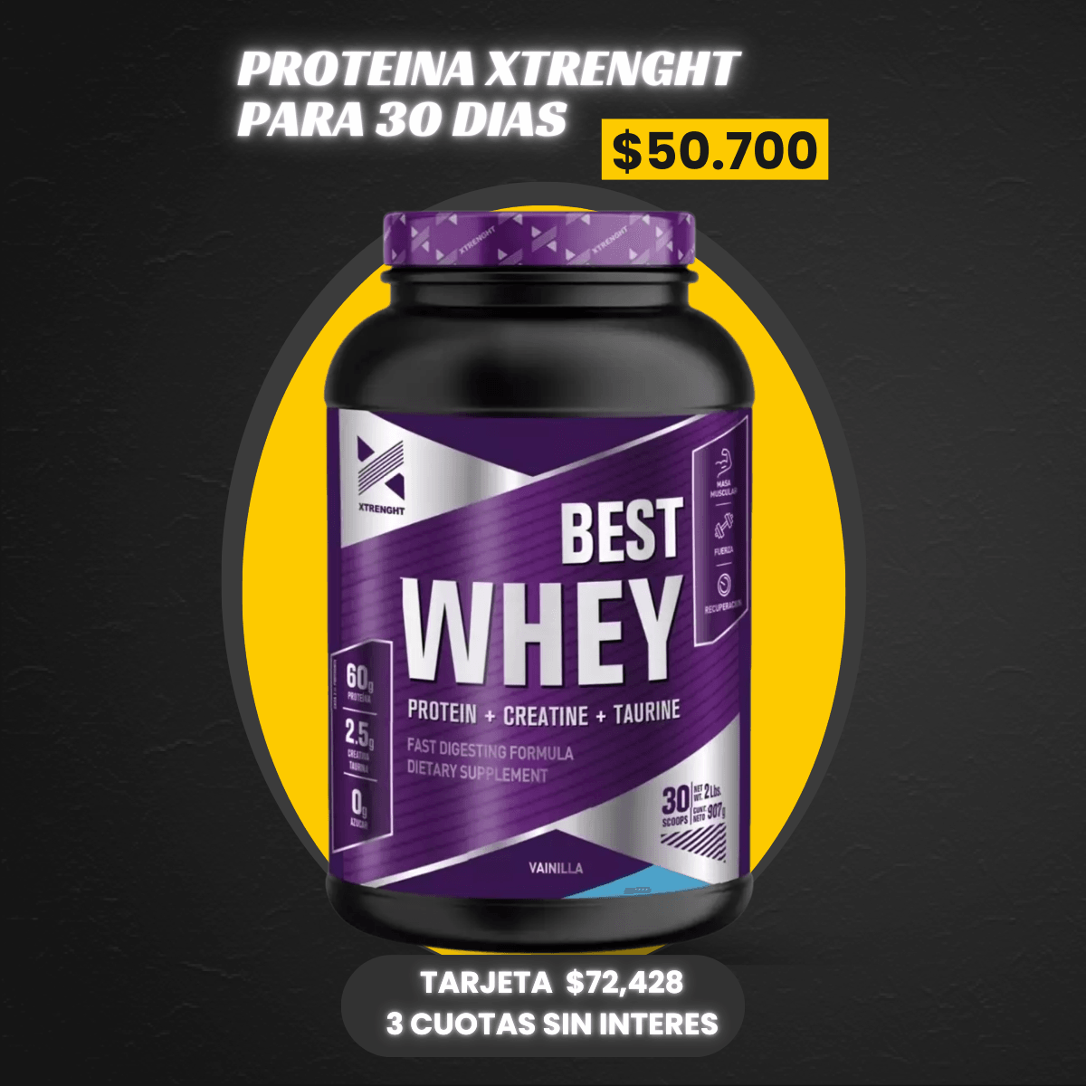 PROTEINA XTRENGHT 1KG